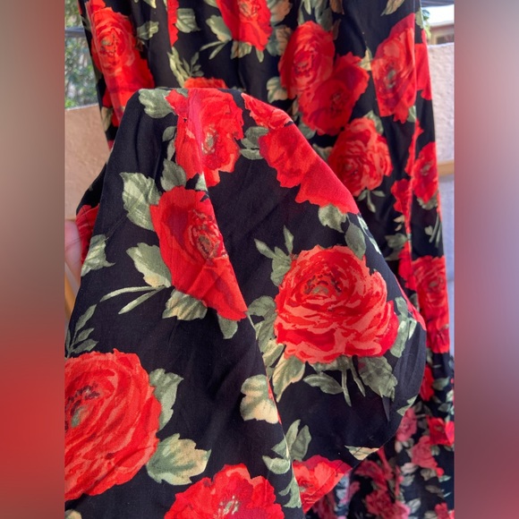 FOREVER 21 Floral Strapless Dress. Size- S - Picture 9 of 12